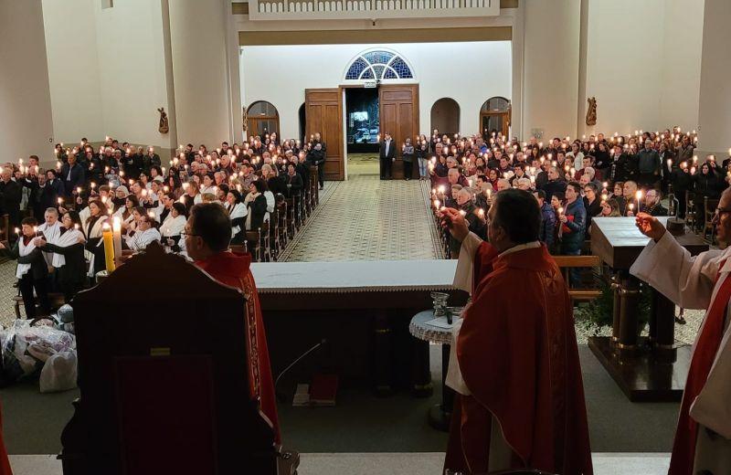 Foto de capa da notícia Preparativos para a 145ª Romaria de Nossa Senhora de Caravaggio: Momentos de Fé e Esperança